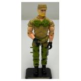 1984 GI Joe (ROCK & ROLL) Gatling Gunner Action Figure With File Card And More (Almost Complete)