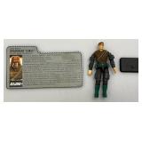 1988 GI Joe (Night Force SPEARHEAD) Swivel Arm Action Figure With File Card