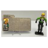 1987 GI Joe (PSYCHE-OUT) Action Figure With File Card