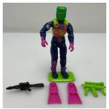 1992 GI Joe (DEEP SIX) Action Figure With Some Pieces