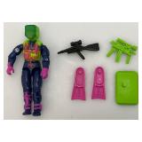 1992 GI Joe (DEEP SIX) Action Figure With Some Pieces