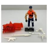 1992 GI Joe Drug Elimination Force (CUTTER) Action Figure And More (Almost Complete Only Missing Card)