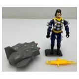 1993 GI Joe Super Sonic Fighters (MAJOR BLUDD) Action Figure And More (Almost Complete) Missing Card