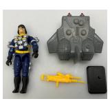 1993 GI Joe Super Sonic Fighters (MAJOR BLUDD) Action Figure And More (Almost Complete) Missing Card