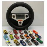 Vintage MATCHBOX Collectors Case With Misc. Miniature Cars