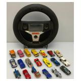 Vintage MATCHBOX Collectors Case With Misc. Miniature Cars (Latch Broke)