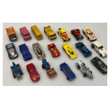 Vintage MATCHBOX Collectors Case With Misc. Miniature Cars (Latch Broke)