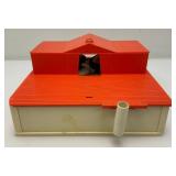 1968 Hot Wheels 2-Way Super Charger Building Needs Repair & Hot Wheels Sizzlers Juice Station (Only) In Original Box