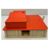 1968 Hot Wheels 2-Way Super Charger Building Needs Repair & Hot Wheels Sizzlers Juice Station (Only) In Original Box