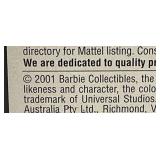 EST. $225.00- $340.00 Barbie (THE MUNSTERS) Giftset Barbie & Ken Collectors Edition 2001 (New In Box)