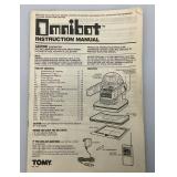 1984 Tomy OMNIBOT Robot 5402 Complete In Original Box (Untested) Battery Boxes Need Cleaning