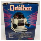 1984 Tomy OMNIBOT Robot 5402 Complete In Original Box (Untested) Battery Boxes Need Cleaning