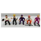 1990 DICK TRACY Action Figures With Weapons (Seem Complete)
