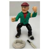 1990 DICK TRACY Action Figures With Weapons (Seem Complete)