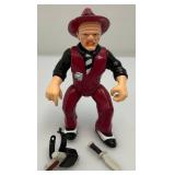 1990 DICK TRACY Action Figures With Weapons (Seem Complete)