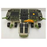 1990 GI Joe "THE GENERAL" Mobile Strike Headquarters With Helicopter (Missing Parts One Front Door Piece Hinge Broke) Not Complete