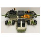 1990 GI Joe "THE GENERAL" Mobile Strike Headquarters With Helicopter (Missing Parts One Front Door Piece Hinge Broke) Not Complete