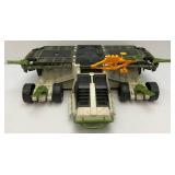 1990 GI Joe "THE GENERAL" Mobile Strike Headquarters With Helicopter (Missing Parts One Front Door Piece Hinge Broke) Not Complete