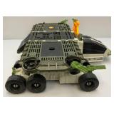 1990 GI Joe "THE GENERAL" Mobile Strike Headquarters With Helicopter (Missing Parts One Front Door Piece Hinge Broke) Not Complete