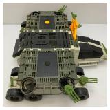 1990 GI Joe "THE GENERAL" Mobile Strike Headquarters With Helicopter (Missing Parts One Front Door Piece Hinge Broke) Not Complete