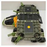 1990 GI Joe "THE GENERAL" Mobile Strike Headquarters With Helicopter (Missing Parts One Front Door Piece Hinge Broke) Not Complete