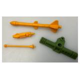 1990 GI Joe "THE GENERAL" Mobile Strike Headquarters With Helicopter (Missing Parts One Front Door Piece Hinge Broke) Not Complete