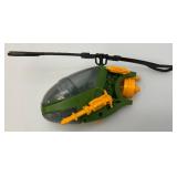 1990 GI Joe "THE GENERAL" Mobile Strike Headquarters With Helicopter (Missing Parts One Front Door Piece Hinge Broke) Not Complete