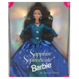 1997 Sapphire Sophisticate Barbie (New old Stock)