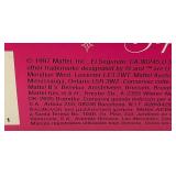 1997 Sapphire Sophisticate Barbie (New old Stock)