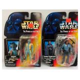Misc.Vintage 1995 STAR WARS Power Of The Force Action Figures New Old Stock (Cards & Bubbles Beat Up)