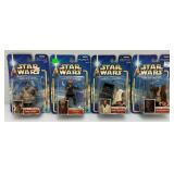 Misc. 2002 STAR WARS "Attack Of The Clones" Action Figures (New Old Stock)