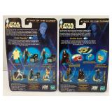 Misc. 2002 STAR WARS "Attack Of The Clones" Action Figures (New Old Stock)