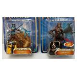 Misc. 2002 STAR WARS "Attack Of The Clones & The Empire Strikes Back" Action Figures (New Old Stock)