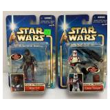 Misc. 2002 STAR WARS "Attack Of The Clones" Action Figures (New Old Stock)
