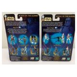 Misc. 2002 STAR WARS "Attack Of The Clones" Action Figures (New Old Stock)