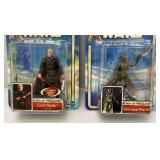 Misc. 2002 STAR WARS "Attack Of The Clones" Action Figures (New Old Stock)