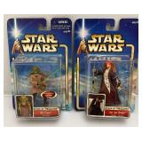 Misc. 2002 STAR WARS "Attack Of The Clones" Action Figures (New Old Stock)