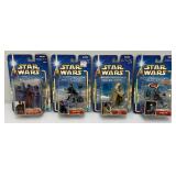 Misc. 2002 STAR WARS "Attack Of The Clones" Action Figures (New Old Stock)