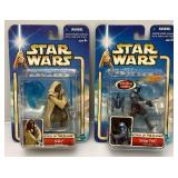 Misc. 2002 STAR WARS "Attack Of The Clones" Action Figures (New Old Stock)