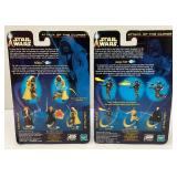 Misc. 2002 STAR WARS "Attack Of The Clones" Action Figures (New Old Stock)