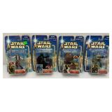 Misc. 2002 STAR WARS "Return Of The Jedi, The Empire Strikes back & Attack Of The Clones" Action Figures (New Old Stock)