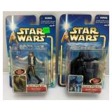 Misc. 2002 STAR WARS "Return Of The Jedi, The Empire Strikes back & Attack Of The Clones" Action Figures (New Old Stock)