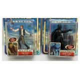 Misc. 2002 STAR WARS "Return Of The Jedi, The Empire Strikes back & Attack Of The Clones" Action Figures (New Old Stock)