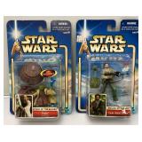 Misc. 2002 STAR WARS "Return Of The Jedi, The Empire Strikes back & Attack Of The Clones" Action Figures (New Old Stock)