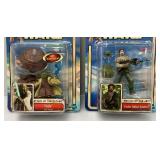 Misc. 2002 STAR WARS "Return Of The Jedi, The Empire Strikes back & Attack Of The Clones" Action Figures (New Old Stock)