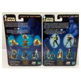 Misc. 2002 STAR WARS "Return Of The Jedi, The Empire Strikes back & Attack Of The Clones" Action Figures (New Old Stock)