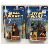 Misc. 2002 STAR WARS "The Phantom Menace & The Empire Strikes back" Action Figures (New Old Stock)