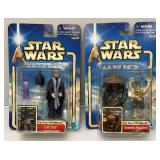 Misc. 2002 STAR WARS "The Phantom Menace & The Empire Strikes back" Action Figures (New Old Stock)