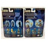 Misc. 2002 STAR WARS "The Phantom Menace & The Empire Strikes back" Action Figures (New Old Stock)