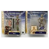 Misc. 2003 STAR WARS "Attack Of The Clones, Return Of The Jedi & A New Hope" Action Figures (New Old Stock)